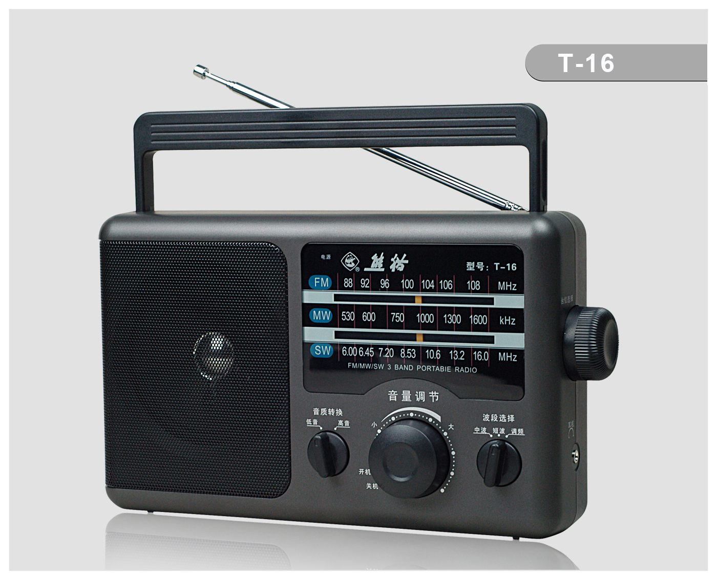 T-16 3BAND RADIO